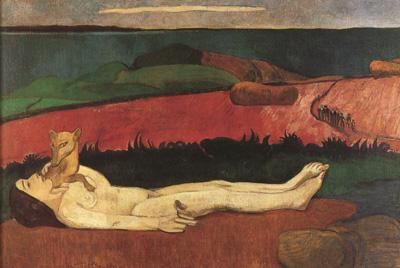 Paul Gauguin The Lost Virginity (mk19) oil painting picture